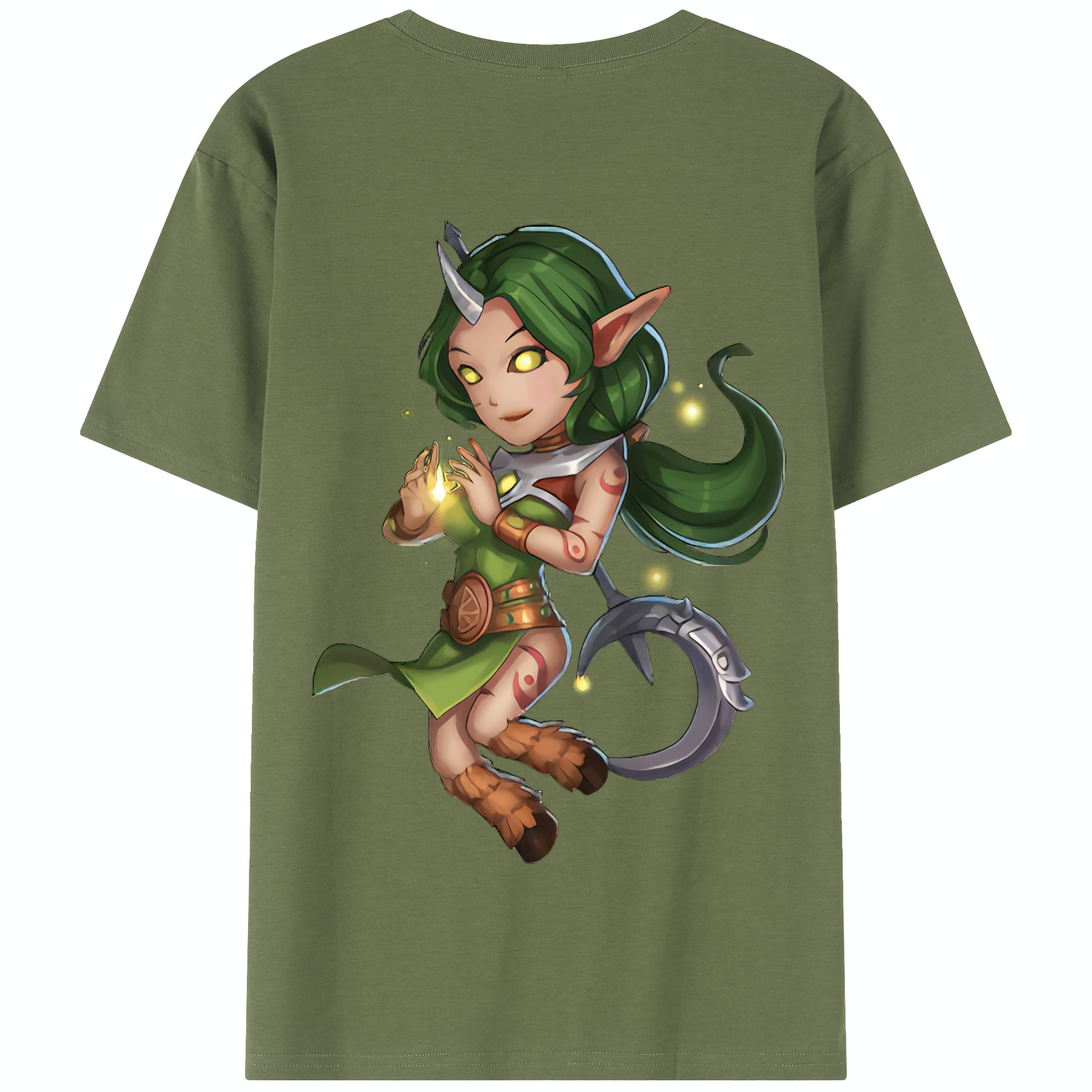 リーグ・オブ・レジェンド League of Legends LOL 綿100％半袖Tシャツ（背面プリント）